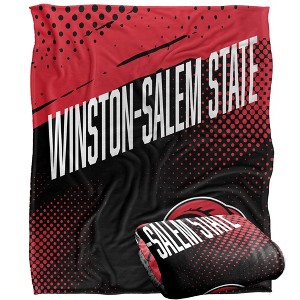 Winstonsalem State University Fan Zone Silky Touch Super Soft Throw Blanket 50x60 - 1 of 4