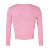 Women's Classic 3/4 Sleeve Open Front Cropped Cardigan Sweater Lightweight Knit Short Shrugs - 4 of 4
