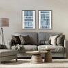 Stupell Industries Contrasting Linear Dashes 2pc Floating Frame Art Set - 2 of 4