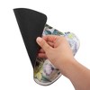 Insten Floral Mouse Pad with Wrist Support Rest, Ergonomic Support, Pain Relief Memory Foam, Non-Slip Rubber Base, Trapezoid L - 4 of 4