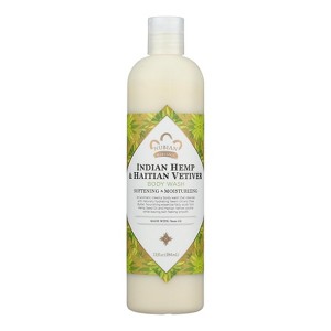 Nubian Heritage Indian Hemp and Haitian Vetiver Body Wash - 13 fz - 1 of 4