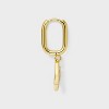 Bijoux Sport by Luv Aj MLB Gold Logo Huggie Earrings - 3 of 3