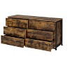 NicBex Double Dresser for Bedroom,Chest of Drawers with Metal Handles,Modren Freestanding Dresser,Storage Dressers for Bedroom - 4 of 4
