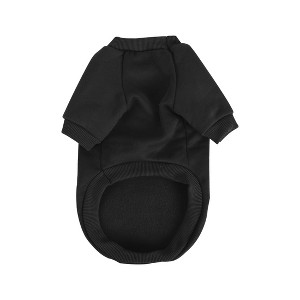 Unique Bargains Cotton Fleece Warm Comfortable Pet Hooded Sweatshirt - 1 of 4