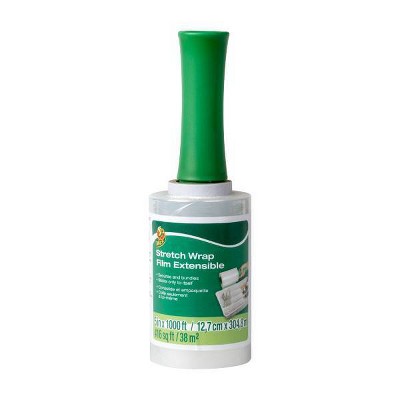 Duck 5"x1000ft Stretch Wrap Clear