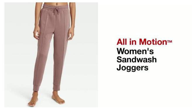 Women's Sandwash Joggers - All In Motion™, 2 of 13, play video