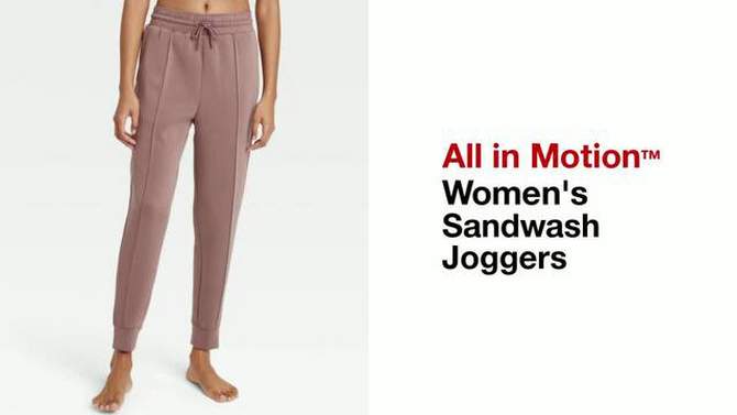 Women's Sandwash Joggers - All In Motion™, 2 of 13, play video