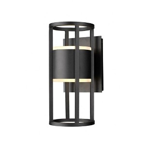 Z-Lite Luca 2 - Light Wall Light in  Black - 1 of 4