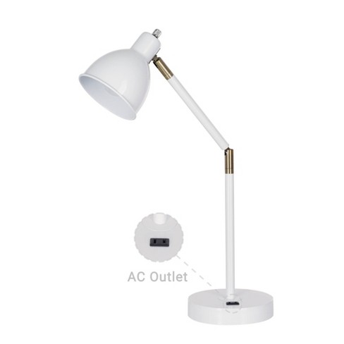 Target white desk deals lamp