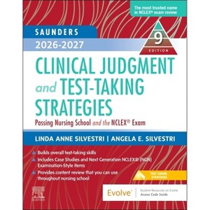 Saunders 2026-2027 Clinical Judgment and Test-Taking Strategies - 9th Edition by  Linda Anne Silvestri & Angela Silvestri (Paperback) - 1 of 1