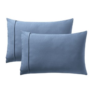 Solid Flannel Pillowcases (Set of 2), Ultra Soft by Sweet Home Collection® - 1 of 4