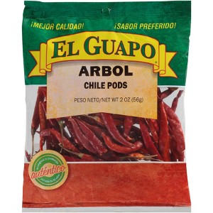 El Guapo Arbol Chili Pods Bag Whole - 2.25oz - 1 of 4