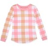 Sleep On It Girls 2-Piece Super Soft Jersey Long Sleeve Snug-Fit Pajama Set - 2 of 4