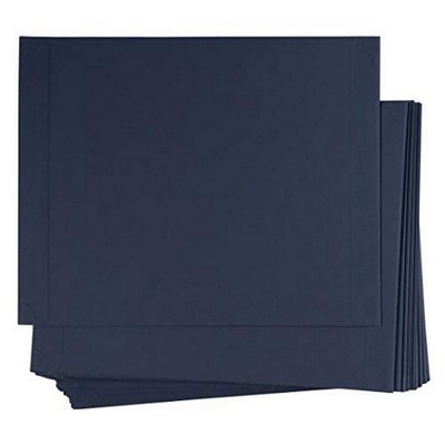 48-Pack Certificate Holder, Diploma Frame Single Sided for Letter Size Award, Navy, 11.2" x 8.8"
