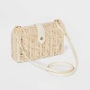Straw Chain Shoulder Handbag - A New Day™ - image 3 of 4