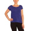 Aeropostale Womens Sheer Mixed Knit Henley Sweater - 3 of 4