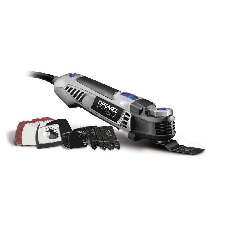 Dremel MM50-DR-RT Multi-Max 5 Amp Tool-Less Oscillating Tool Kit with Accessory Set Manufacturer Refurbished, 1 of 11