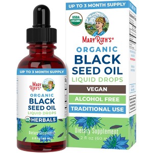 MaryRuth's Black Seed Oil Drops, Org, 2 oz - 1 of 4