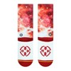 MERGE4 Greg Lutzka Crimson Sky Red Unisex Crew Sock - 2 of 4