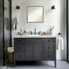 Mila Beveled Wood Framed Bathroom Vanity Wall Mirror - 4 of 4