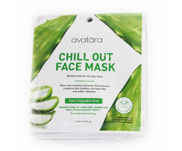 Unscented Avatara Chill Out Face Mask For Stressed Skin - 0.71 fl oz