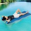 Costway 3-Layer Tear-Resistant Foam Floating Pad Island Water Sports Relaxing - 2 of 4