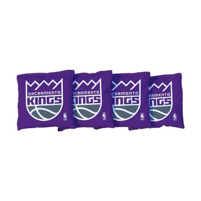 NBA Sacramento Kings Corn-Filled Cornhole Bags Purple - 4pk