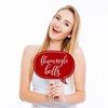 Big Dot of Happiness Flamingle Bells - Tropical Flamingo Christmas Party Photo Booth Props Kit - 20 Count - 3 of 4