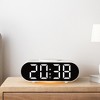REGALWOVEN Dimmable USB Port Wireless Charging Alarm Clock 7.1 x 3.1 x 2.4 inch - 2 of 4