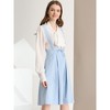 INSPIRE CHIC Women's High Waist Overall Corset Skater Suspender Dresses - 2 of 4