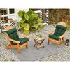 ARTPLAN Patio Chair Cushion,Tufted Adirondack Outdoor Chair Cushion,Wicker High Back Outdoor Seat Cushion,Set of 4,21"X21"X4" (4 Pack) - 2 of 4