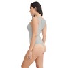 Jockey Women's Square Neck Rib Thong Bodysuit - 2 of 4