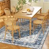 HOMCOM Area Rug, Vintage Machine Washable Rug, Non-Slip Floor Carpet for Living Room, Bedroom, Dining Room, Home Office - 4 of 4