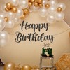 Empire Digilabs Pre-Strung Glitter Happy Birthday Banner - 2 of 3