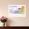 HomeRoots Rainbow Colors on the Coast White Framed Print Wall Art - 2 of 4