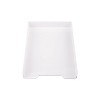 JAM Paper Stackable Paper Trays White Desktop Document Letter & File Organizer Tray Sold - 2 of 4