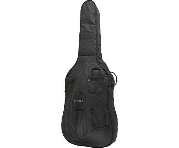 Bellafina Deluxe Bass Bag Black 3/4 Size