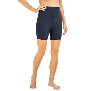Swim 365 Women's Plus Size Swim Boy Short - 1 of 4