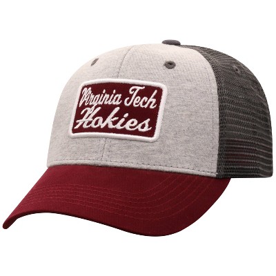 NCAA Virginia Tech Hokies Men's Gray Cotton with Mesh Snapback Hat