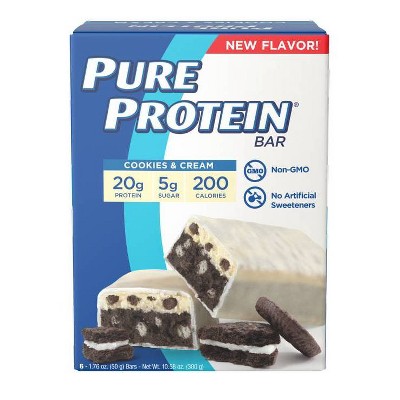 Pure Protein Bar - Cookies and Cream - 6ct