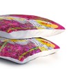Elizabeth St Hilaire Mums Lightweight Pillowcase Standard Purple - Deny Designs: Microfiber, Botanical Pattern, Machine Washable - 3 of 3