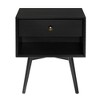 NicBex 2 Drawers Nightstand with Round Knobs,Bedside Table with Storage Space,Mid-Century Modern Side Table for Bedroom - 4 of 4