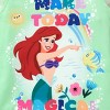 Disney Princess Ariel Cinderella Toddler Girl  Character Print with Ruffled Sleeve Top T-shirts Tee - 4 of 4