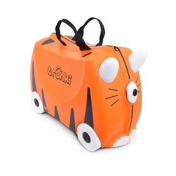 Trunki Kids Ride-On Suitcase & Toddler Carry-On Airplane Luggage: Tipu Tiger