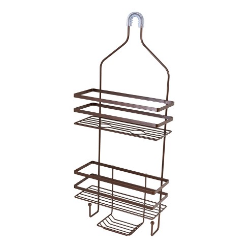 Rustproof Shower Corner Caddy ,oil Bronze Rebrilliant Finish: Black