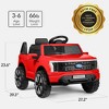 Best Choice Products Kids 12V Ride On Car Officially Licensed Ford Lightning Truck w/ Remote, LED Lights - 2 of 4