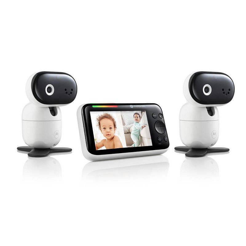 Motorola 5.0&#34; Motorized Wi-Fi Video Baby Monitor - Two Camera- PIP1510-2 CONNECT, 4 of 10