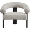 Meridian Furniture,Winston Boucle Fabric Accent Chair - 3 of 4