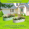 Acekool Oval Garden Beds Set - 2 of 4