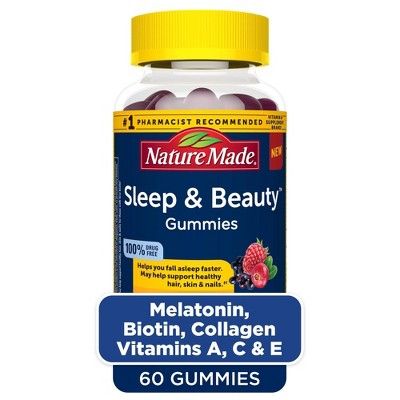 Nature Made Sleep & Beauty Gummies - 60ct